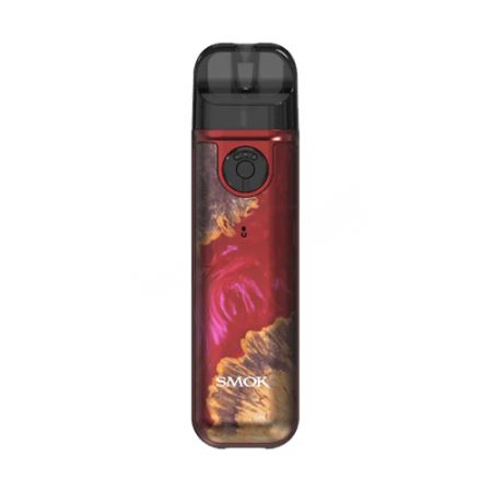 POD-система SMOK Novo 4 Mini Pod Kit (Red Stabilizing Wood - Красная стабилизирующая древесина)