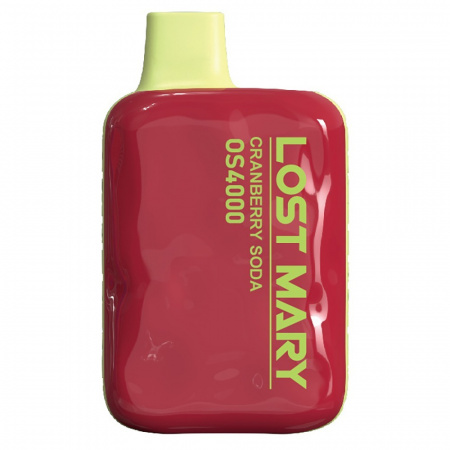 Lost Mary OS 4000тяг (Cranberry Soda (Клюквенная Газировка), 4000 тяг)