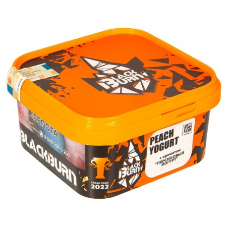 BlackBurn 200г (Peach Yogurt (Персиковый Йогурт), Крепкий)