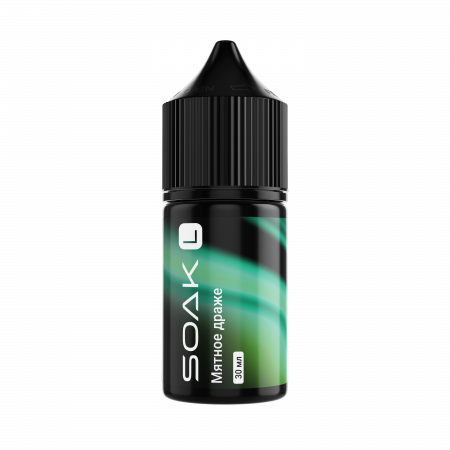 Жидкость SOAK L 30ml 20mg (Мятное драже, Light)