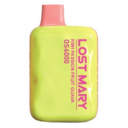 Lost Mary OS 4000тяг (Kiwi PassionFruit Guava (Киви маракуйя гуава), 4000 тяг)