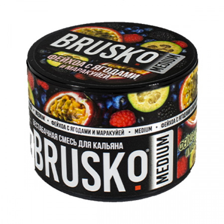 Brusko Medium 50г (Фейхоа с ягодами и маракуйей)
