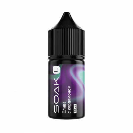 Жидкость SOAK L 30ml 20mg (Plum Cardamon (Слива с кардамоном), Light)