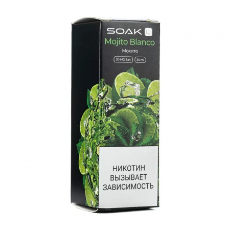 Жидкость SOAK L 30ml 20mg (Мохито, Light)