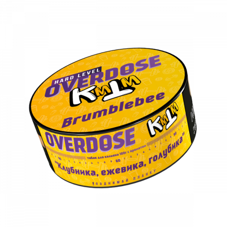 Overdose 25г (Brumblebee (Клубника, ежевика, голубика), Крепкий)