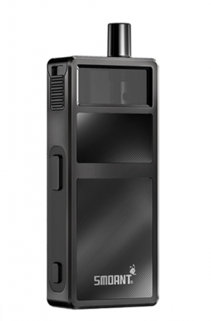 POD-система Smoant Pasito Mini (Black (Черный), Кнопка, 1000 mAh, 3,5 мл, 30 W)