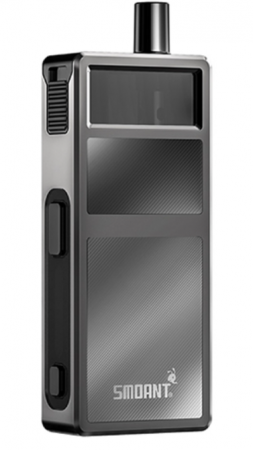 POD-система Smoant Pasito Mini (Space Grey (Серый), Кнопка, 1000 mAh, 3,5 мл, 30 W)