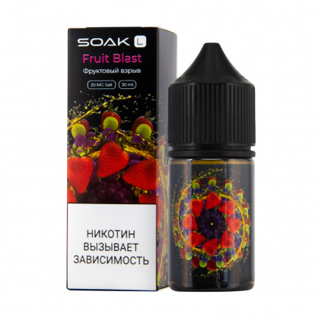 Жидкость SOAK L 30ml 20mg (Фруктовый взрыв, Light)