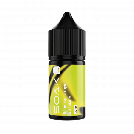 Жидкость SOAK L 30ml 20mg (Ванильная груша с лаймом, Light)