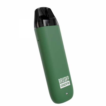 POD-система Brusko Minican 3 (Темно-зеленый флюид, Датчик затяжки, 700 mAh, 3 мл, 15 W)