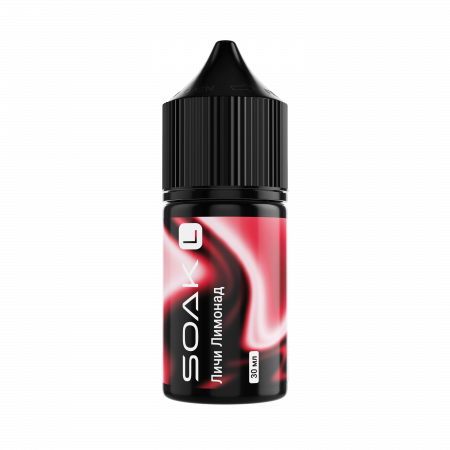 Жидкость SOAK L 30ml 20mg (Лимонад и личи, Light)