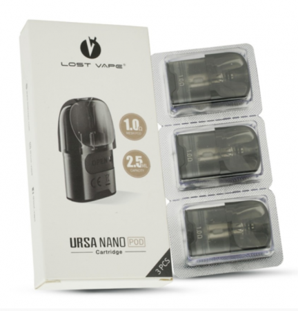 Картридж Lost Vape Ursa Nano 2.5мл 1/3 (1.0 ohm)