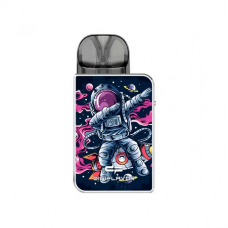 POD-система Geekvape Digi-U (Spacegang Silver - Серебряный космонавт, 1000 mAh, 20 W, 2 мл, Датчик затяжки)