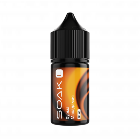 Жидкость SOAK L 30ml 20mg (Persimmon Macadamia (Хурма Макадамия), Light)