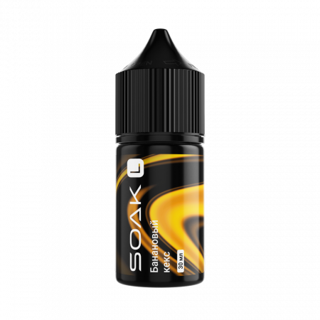 Жидкость SOAK L 30ml 20mg (Банановый Кекс)