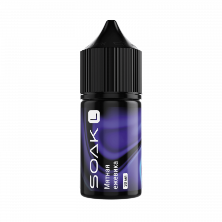 Жидкость SOAK L 30ml 20mg (Мятная Ежевика, Light)