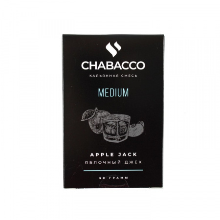 Chabacco 50г (Medium, Яблочный Джек)