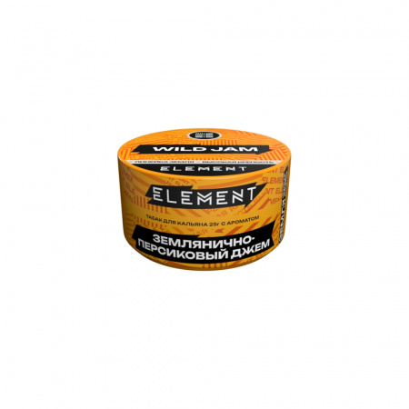 Element (Земля) 25г (Wild Jam (земляника,персик,джем), Крепкий)