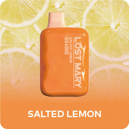 Lost Mary OS 4000тяг (Salted Lemon (Соленый лимон), 4000 тяг)