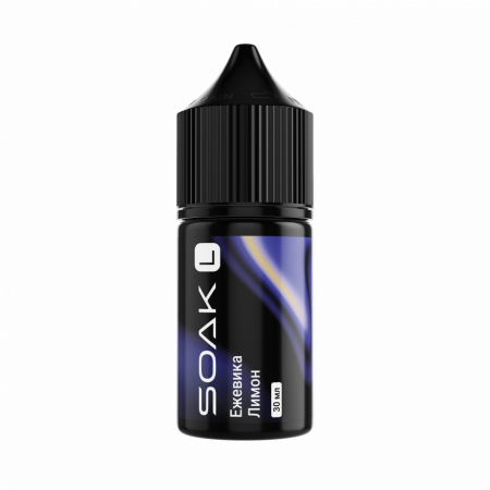 Жидкость SOAK L 30ml 20mg (Ежевика Лимон, Light)