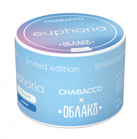 Chabacco 50г (Medium, Euphoria (Облако коллаб))