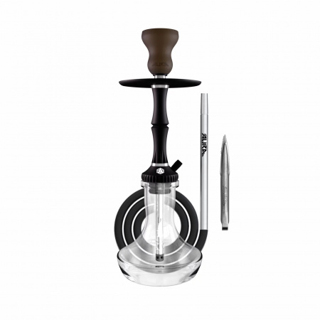 Кальян Aura GEAR mini (Шахта,колба,шланг,мундштук) (Black)
